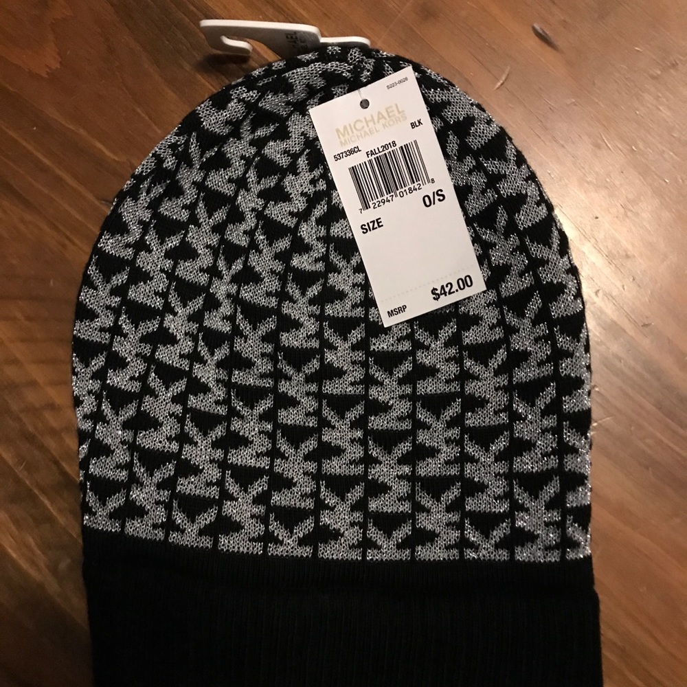 Michael Kors MK logo Beanie